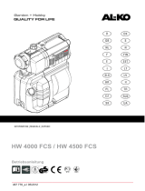 AL-KO Hauswasserwerk "HW 4000 FCS Comfort" Používateľská príručka
