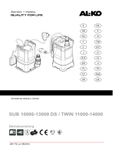 AL-KO SUB 12000 DS Používateľská príručka