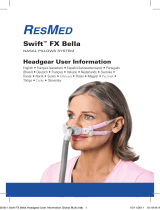 ResMed Swift FX Bella Headgear / Nasal Pillows System Používateľská príručka