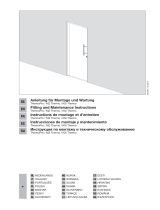 Castorama Porte d'entrée Rainurée blanche 90 x h.215 cm poussant droit Návod na obsluhu