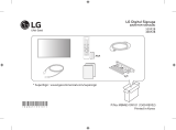 LG 49XF2B Stručná príručka spustenia