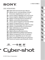 Sony Série cyber shot dsc w360s Používateľská príručka