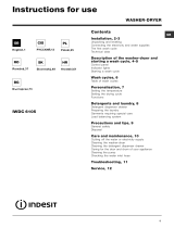 Indesit IWDC 6105 (EU) Užívateľská príručka