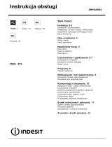 Indesit DSG 573 Užívateľská príručka