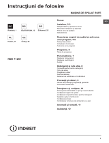 Indesit IWD 71251 (EU) Užívateľská príručka