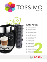 Bosch TAS7004GB Kaffeemaschine Používateľská príručka