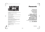 Panasonic SCAKX16E Návod na obsluhu