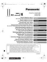 Panasonic SCBTT105EG Návod na obsluhu