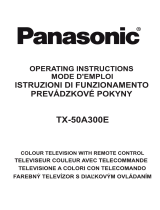 Panasonic TX50A300E Návod na obsluhu