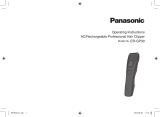 Panasonic ERGP30 Návod na obsluhu