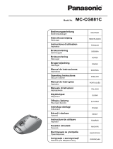 Panasonic MCCG881 Návod na používanie