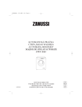 Zanussi ZWS1040 Používateľská príručka