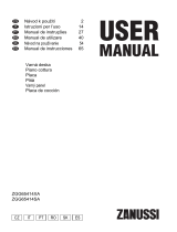 Zanussi ZGG65414XA Používateľská príručka