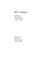 AEG KM750 Používateľská príručka