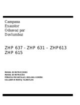 Zanussi ZHP637X Používateľská príručka