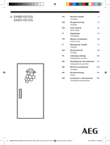 AEG SWE61501DG Používateľská príručka