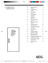 AEG SWE63001DG Používateľská príručka