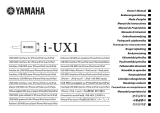 Yamaha i-UX1 Návod na obsluhu