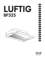 IKEA Ventilation Hood BF325 Používateľská príručka