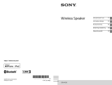 Sony GTK-PG10 Návod na obsluhu
