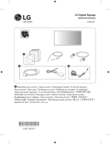 LG 23SE3TE-B Stručná príručka spustenia