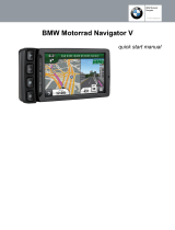 BMW BMW Motorrad Navigator V Používateľská príručka