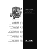 Stiga Titan 740DCR Návod na používanie