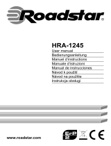 Roadstar HRA-1245/WD Používateľská príručka