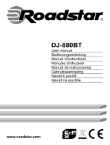 Roadstar DJ-880BT Používateľská príručka