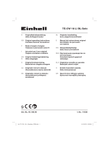 Einhell Professional TE-CW 18 Li Brushless-Solo Používateľská príručka