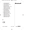 Einhell Classic TC-MX 1400 E Používateľská príručka