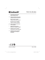 Einhell Professional TE-CI 18 Li Brushless-Solo Používateľská príručka