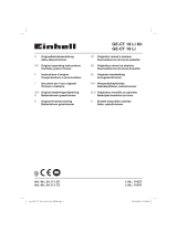 EINHELL GE-CT 18 Li Kit (1x2,0Ah) Používateľská príručka