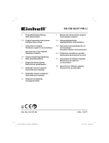 Einhell Expert Plus GE-CM 36/47 HW Li (2x4,0Ah) Používateľská príručka