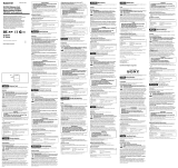 Sony SF-8UY/T1 Používateľská príručka
