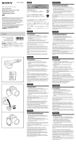 Sony Удлин.рукоятки для A7M2/A7M3/A7RM2/A7RM3/A7SM2/A9 Používateľská príručka