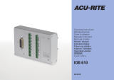 ACU-RITE IOB 610 Používateľská príručka