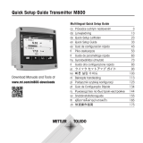 Mettler Toledo Transmitter M800Transmitter M800 Návod na používanie