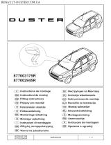 Renault Duster - Armrest Fitting Návod na používanie