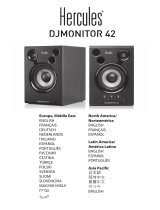 Hercules DJMonitor 42  Používateľská príručka