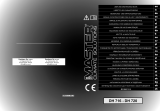 Master DH 716 720 E2017R6 Návod na obsluhu