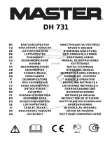 Master DH 731 Návod na obsluhu