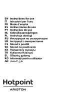 Hotpoint-Ariston HHPN 6.5F LM OW Návod na obsluhu