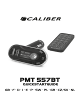 Caliber PMT557BT Návod na obsluhu