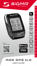 SIGMA SPORT ROX 11.0 GPS Stručná príručka spustenia