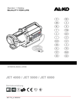 AL-KO Garden Pump Jet 6000/5 Premium Používateľská príručka