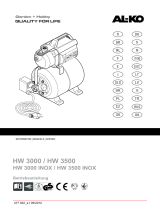 AL-KO HW 3500 Inox Classic Používateľská príručka