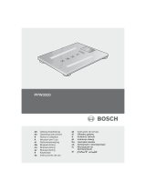 Bosch PPW3320 Používateľská príručka