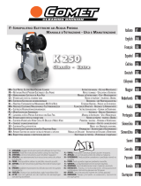 Comet K 250 Používateľská príručka