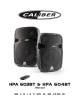 Caliber HPA 603BT Návod na obsluhu